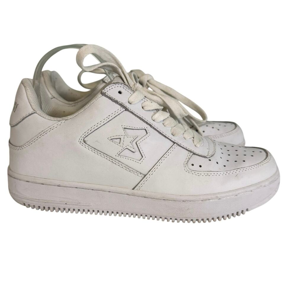 Starbury Stephon Marbury Sneakers Boys Youth 6.5 White Low Top Lace Up Crossover